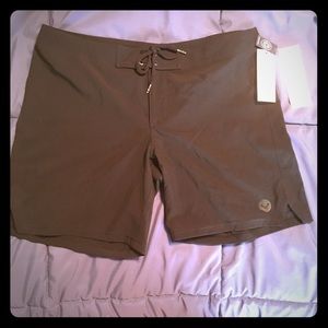 Roxy black shorts large NWT